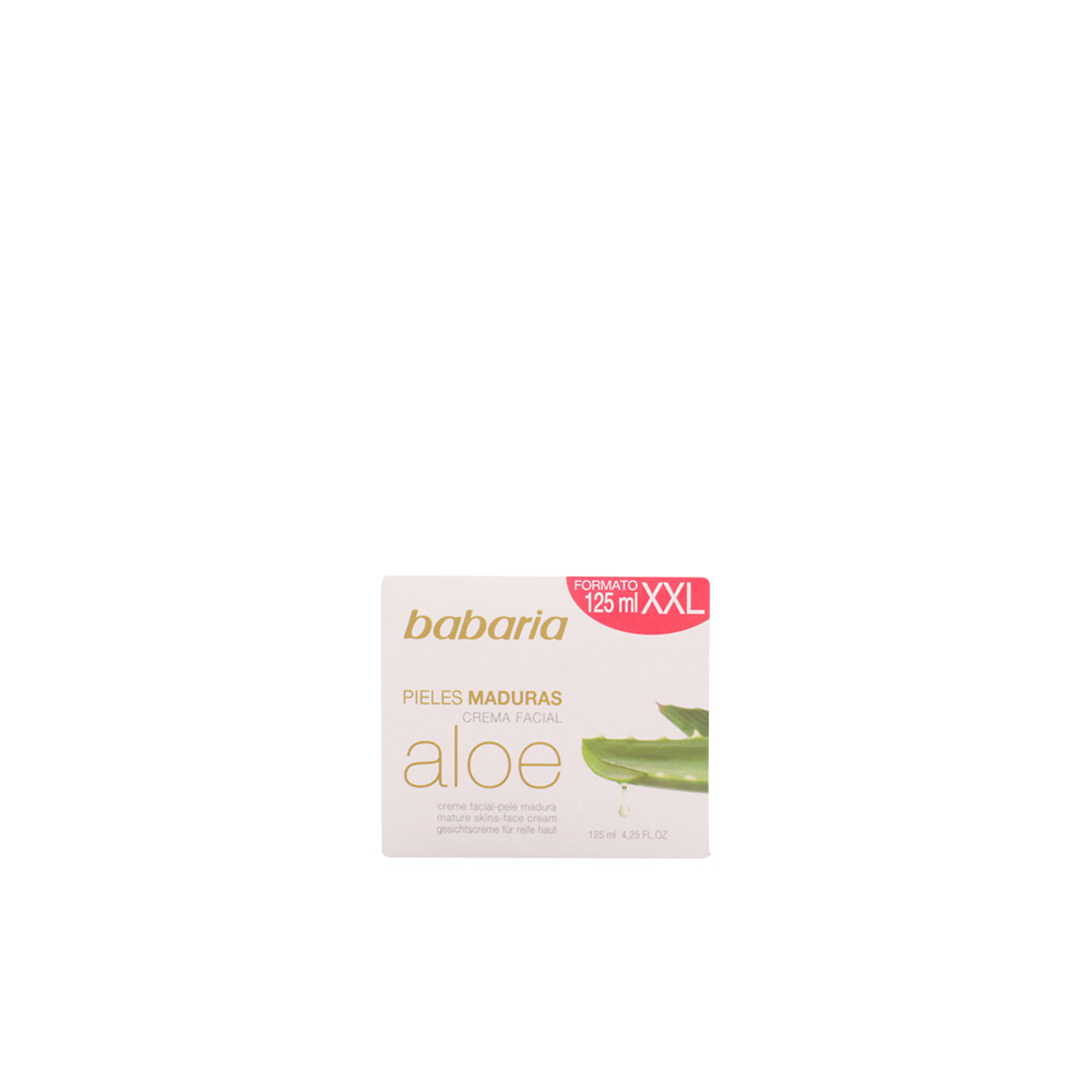 Babaria Aloe Vera Crema Facial Nutritiva Pieles Madura 125ml