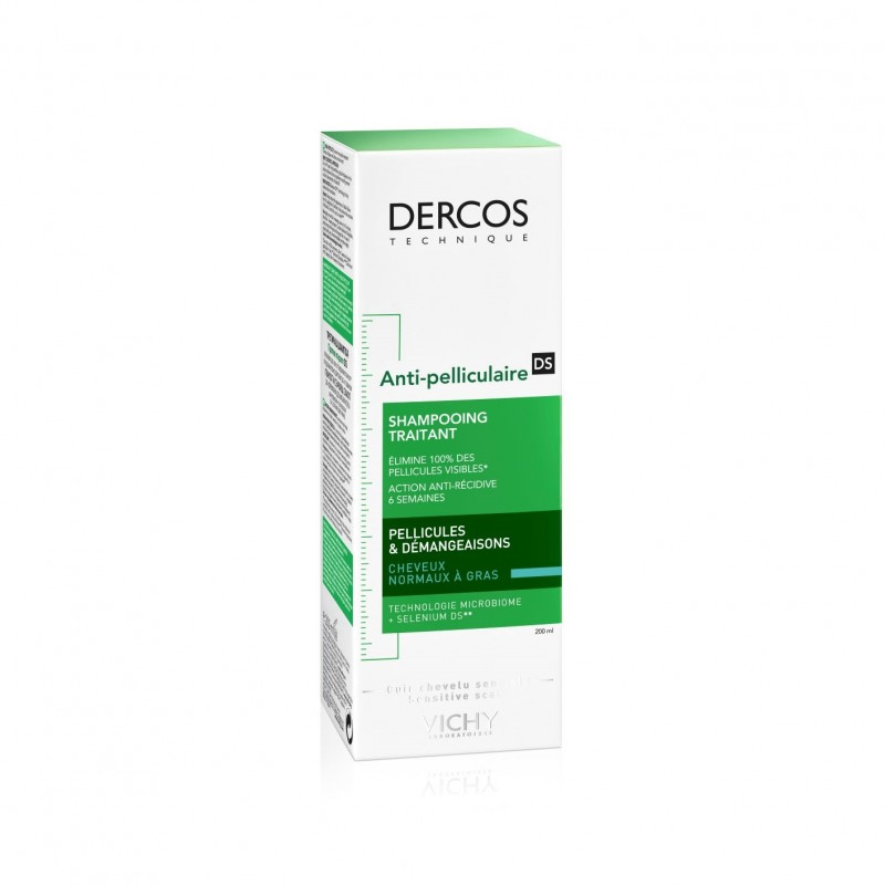 Vichy Dercos Szampon przeciwłupieżowy do włosów przetłuszczających się 200ml