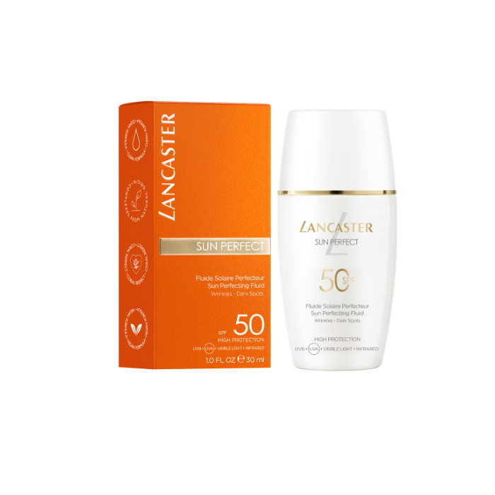 Lancaster Sun Perfect Sun Perfecting Fluid na vrásky na tmavé skvrny Spf50 30ml