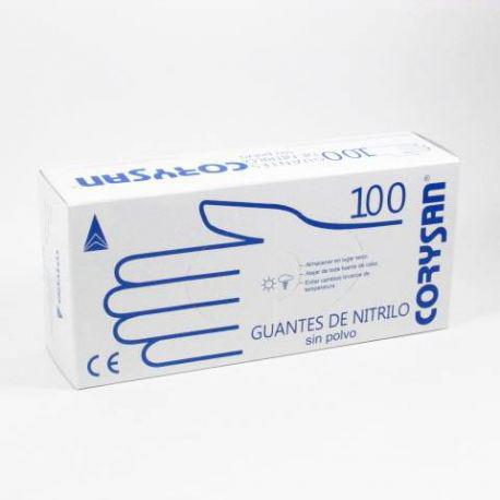 Corysan Nitrile Rukavice S - Prášek Tm 100 jednotek
