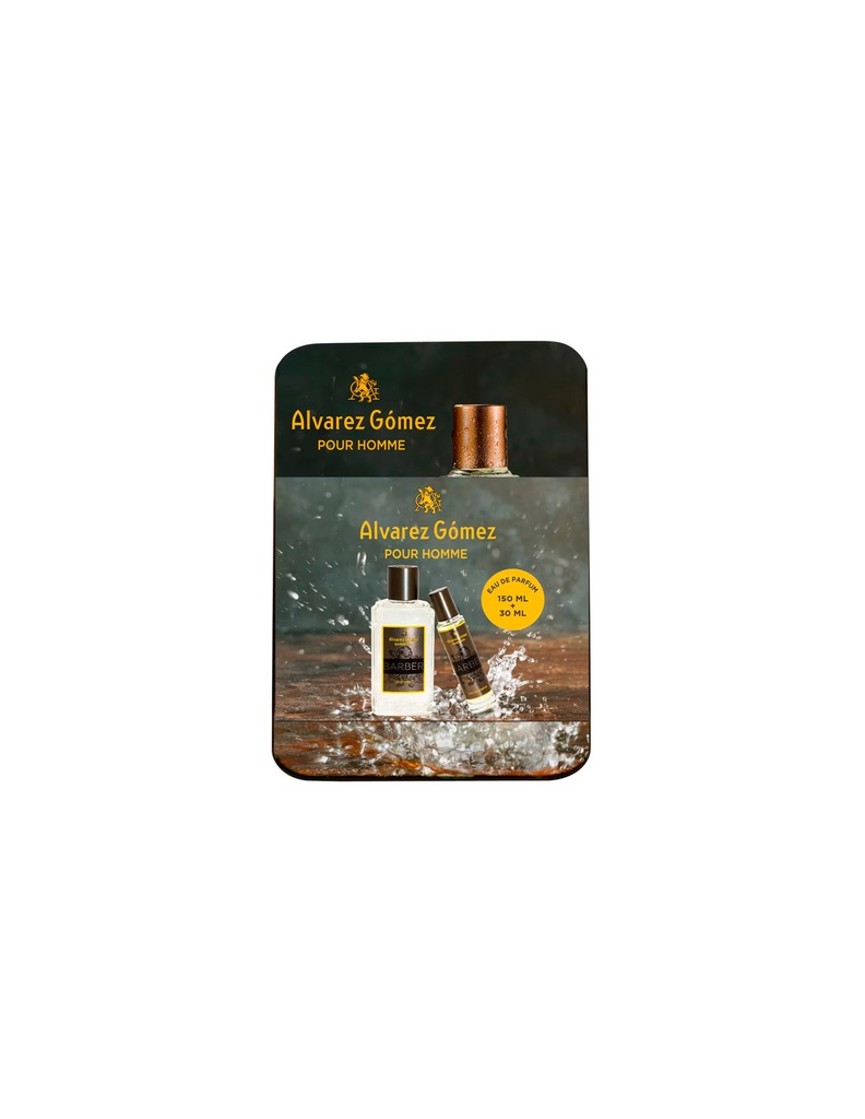 Alvarez Gómez Alv Gomez Barberia EDP pršilo 150 ml Set Lata