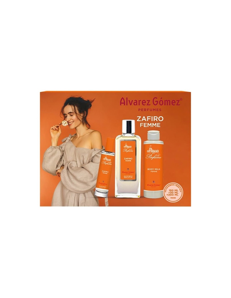 Alvarez Gómez Alv Gomez Agua De Perfume Femme EDP 150ml Zafiro Комплекти