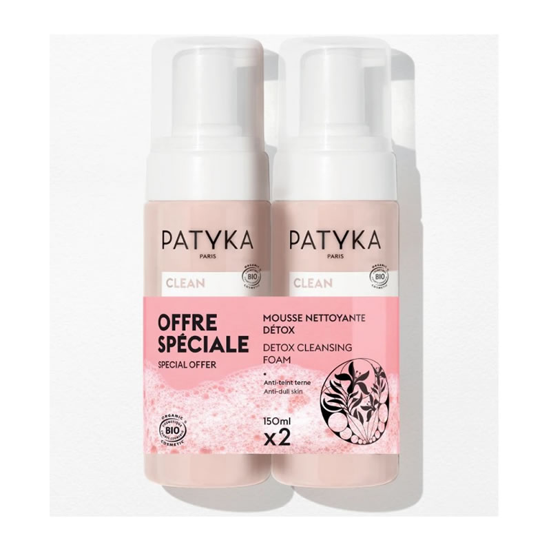 Patyka Duo Espuma Limpiadora Detox 2x 150ml