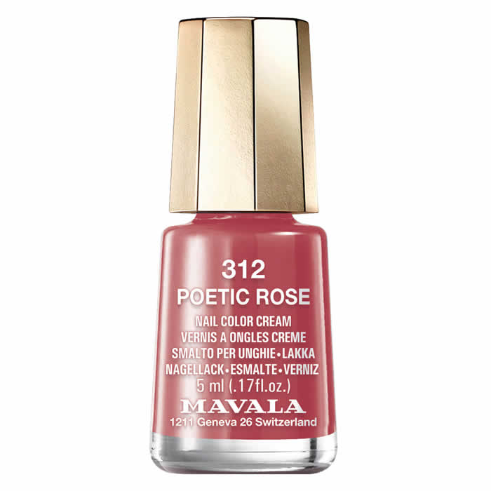 Smalto per unghie Mavala 312 Poetic Rose 5ml