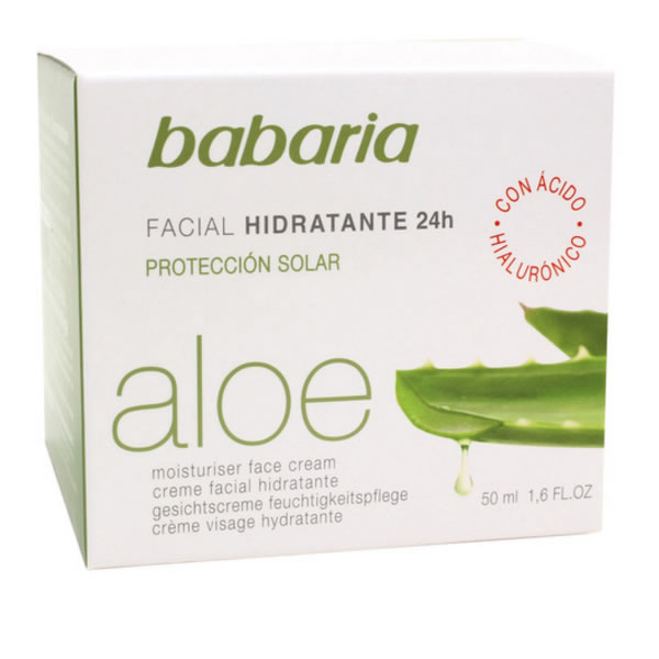 [72086] Babaria Crema Viso All'Aloe Vera 50ml