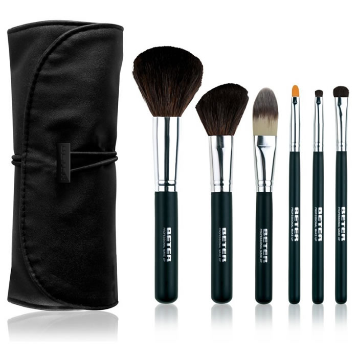 Beter Kit de maquiagem profissional 6 pincéis