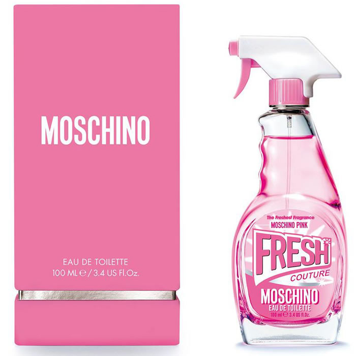 Toaletní voda s rozprašovačem Moschino Fresh Couture Pink 100ml