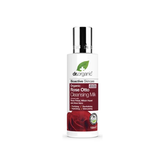 Dr. Organic Rose Otto Reinigungsmilch 150 ml