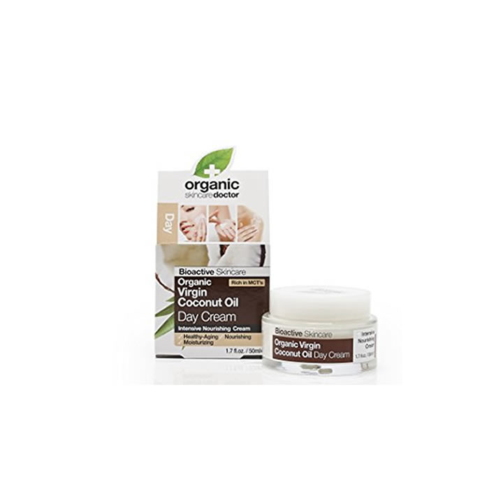 Dr Biologische Virgin Kokosolie Hydraterende Crème 50ml 