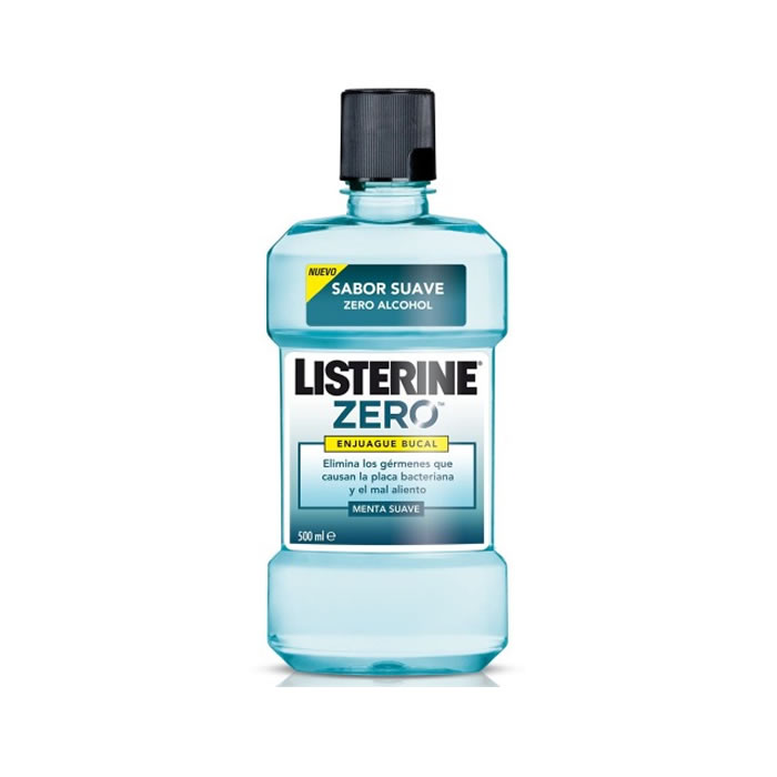 Listerine Zero Alcohol burnos skalavimo skystis Sweet Mint 500ml
