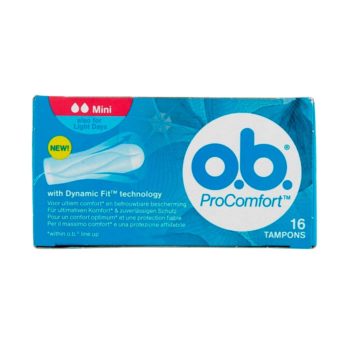 O.B. Procomfort 16 tamponů Mini