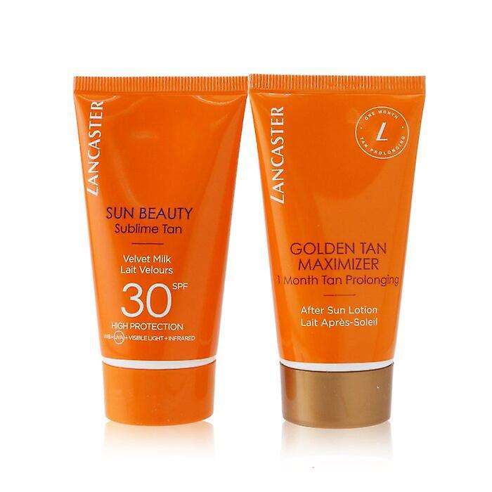 Set Lancaster Sun Beauty V Leche Spf30 50ml A-S Gold Tan Max 50ml