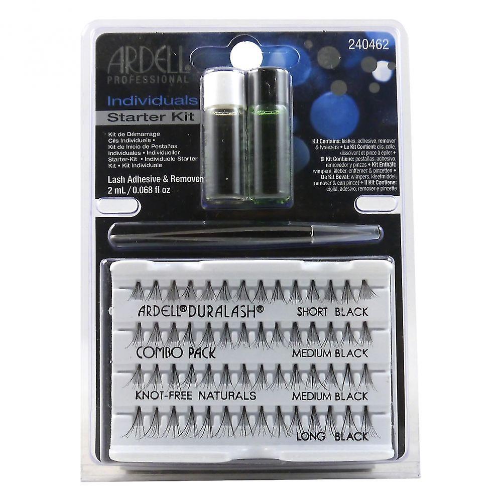 Paquete combinado del kit de inicio de pestañas Ardell Pro Individuals