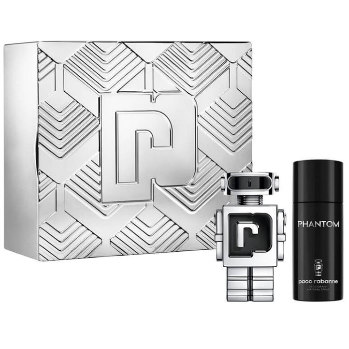 Paco Rabanne Phantom toaletní voda s rozprašovačem 100ml Vánoční dárková sada