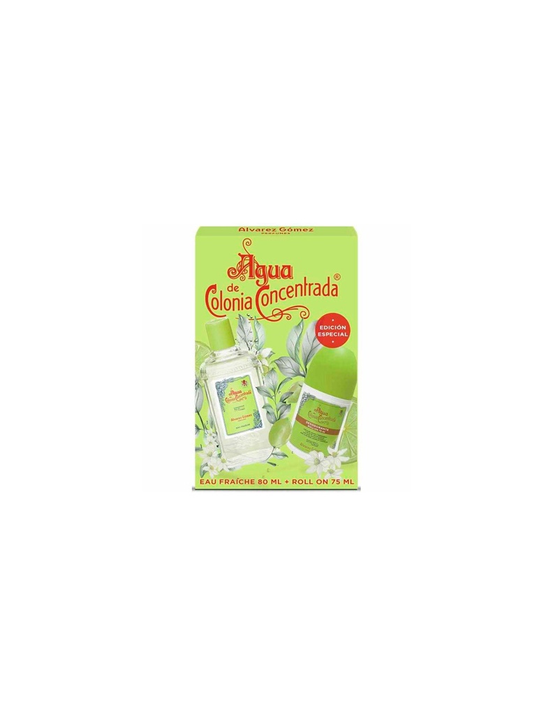 Alvarez Gómez Alv Gomez Eau Fraiche Edc Spray 80ml Sady Desodorante Roll-On 75ml