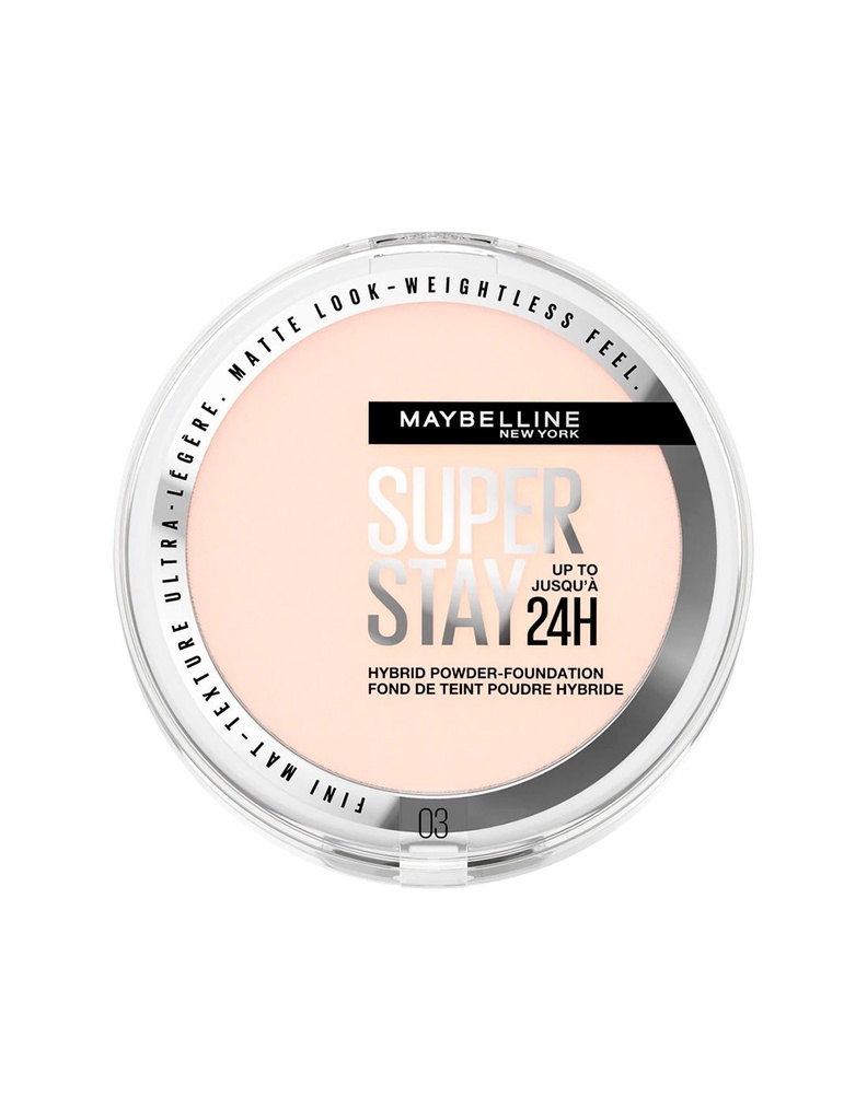 Maybelline Superstay 24h Base de maquillaje híbrida en polvo 03 9g