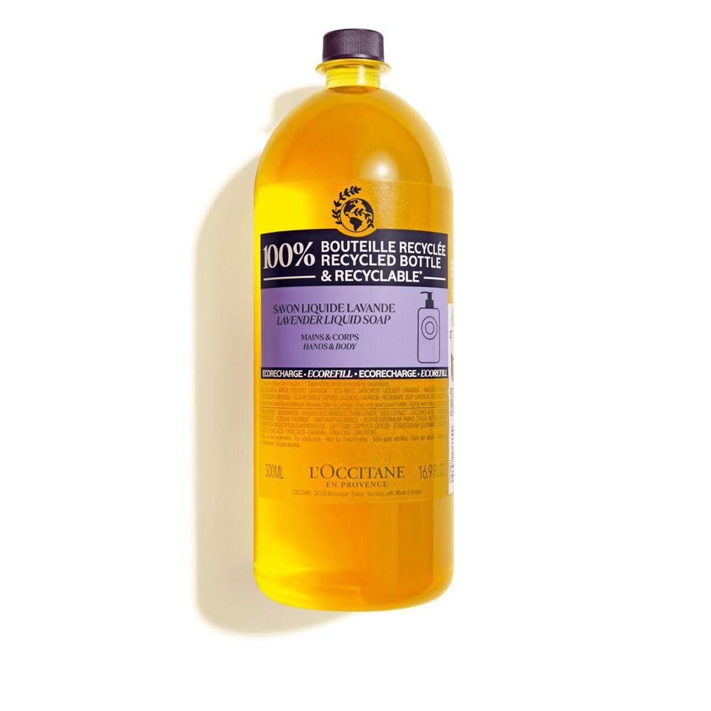 L'Occitane Lavanda Jabón Vloeistof De Manos en Cuerpo Recarga 500ml