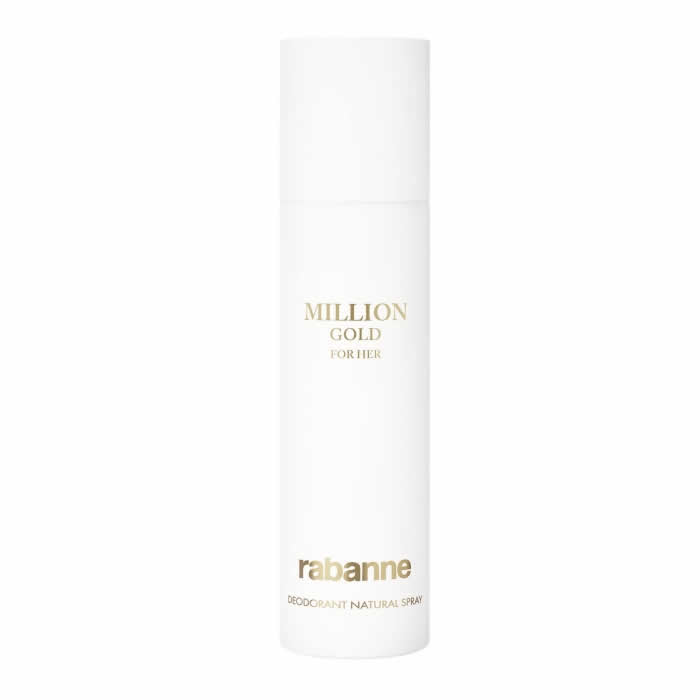 Rabanne Million Gold For Her přírodní deodorant ve spreji 150 ml