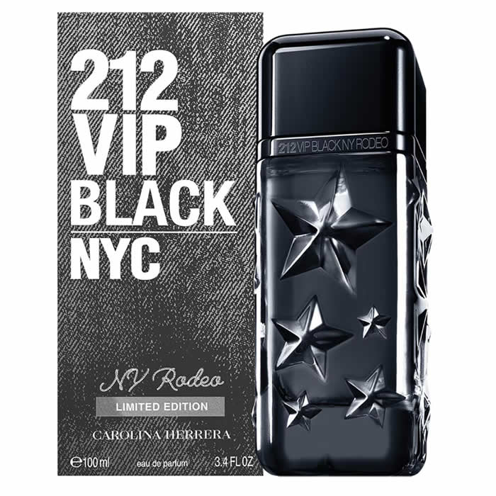 Carolina Herrera 212 Vip Black Ny Rodeo parfémovaná voda ve spreji 100ml limitovaná edice