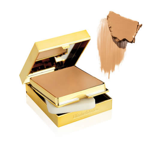 Maquillaje en crema con esponja Flawless Finish de Elizabeth Arden 406 Toasty Beige