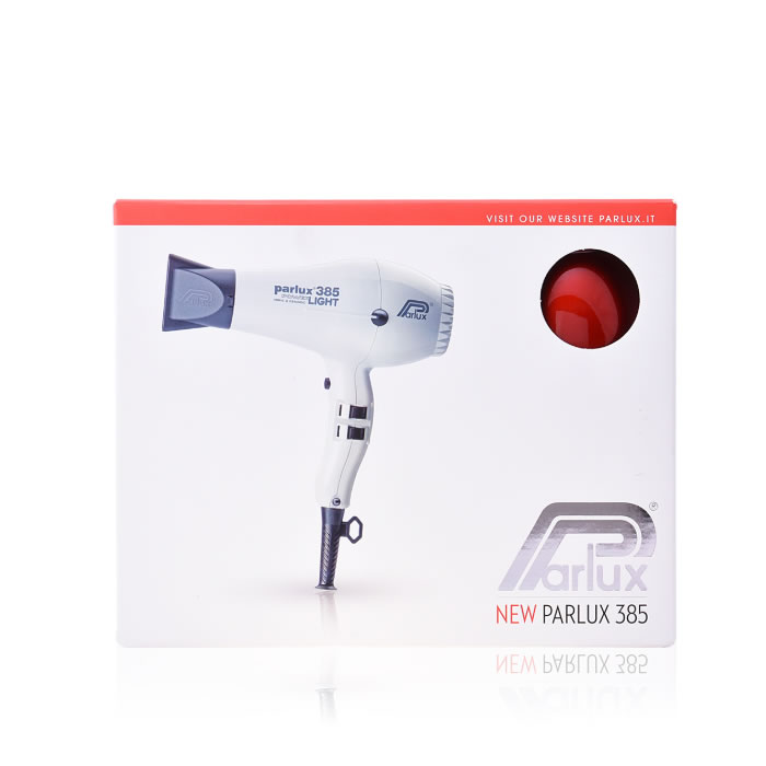 Secador de cabelo Parlux 385 Powerlight Iônico e Cerâmico Vermelho