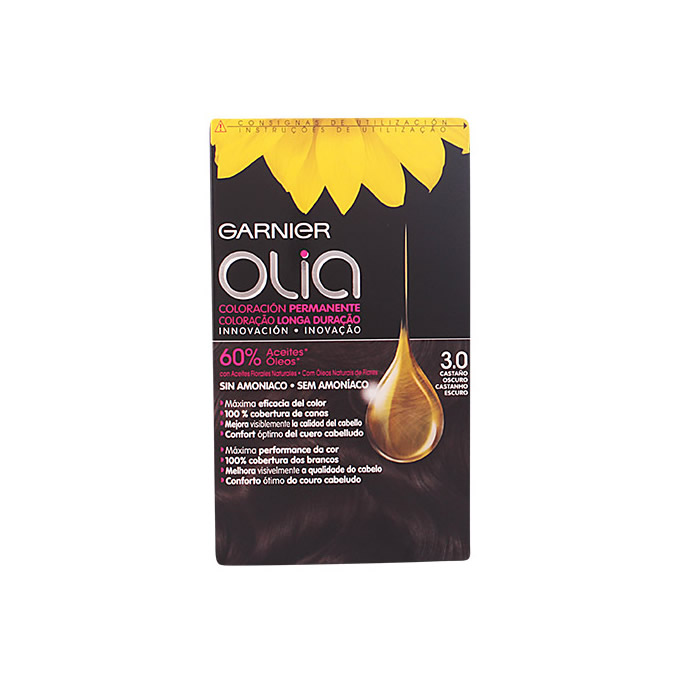 Garnier Olia Permanentna barva 3.0 temno rjava