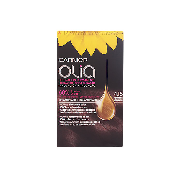 Garnier Olia Permanentna barva 4.15 Čokolada