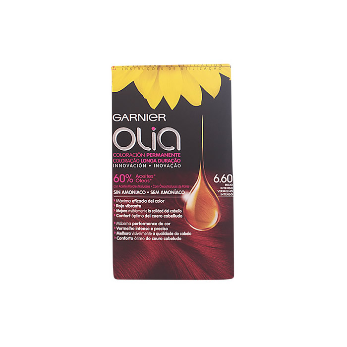Garnier Olia Перманентно оцветяване 6.60 Тъмночервено