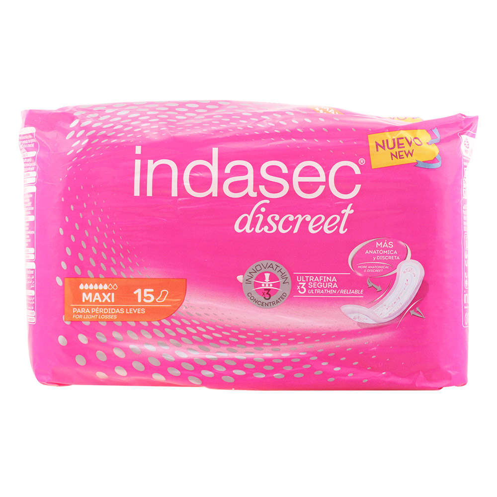 Indasec Maxi podloga za inkontinenco 15 enot 