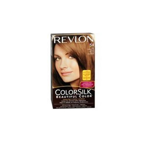 Revlon Colorsilk bez amoniaku 54 světle zlatohnědá 
