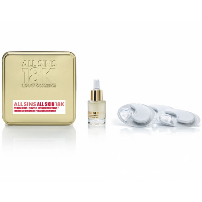 All Sins 18k All Skin Eye Rescue 21 Days Intensive Treatment Set 2 produktů