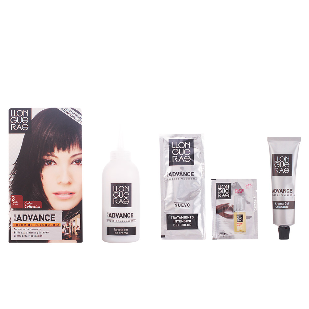 Barva za lase Llongueras Color Advance 3 temno rjava