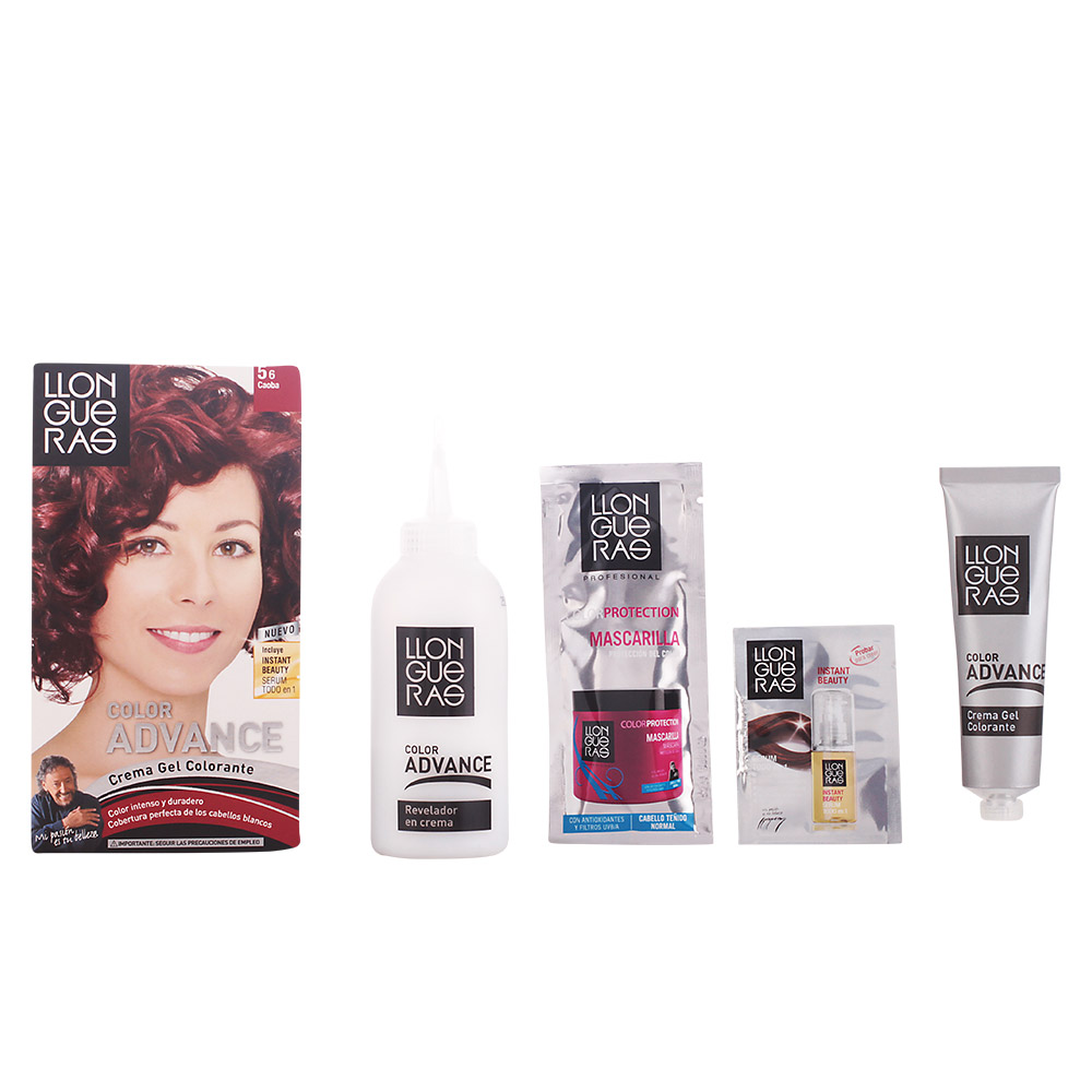 Barva na vlasy Llongueras Color Advance 5.6 tmavě červená