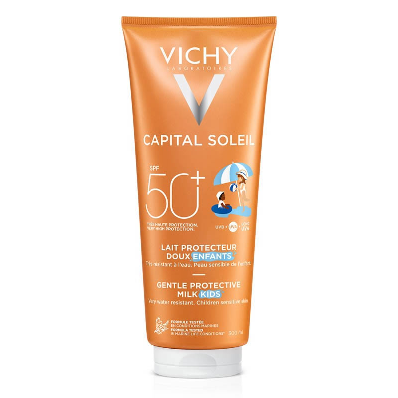 Vichy Capital Soleil jemné mléko pro děti Spf50 300ml
