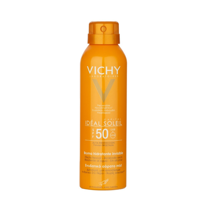 Vichy Ideal Soleil Invisible Moisturizing Mist Spf50 200 ml
