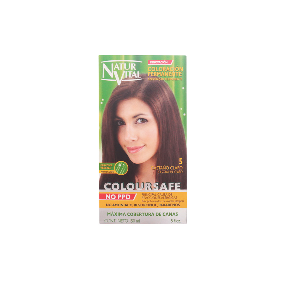 Naturaleza Y Vida Coloursafe obstojna barva 5 svetlo rjava 150 ml