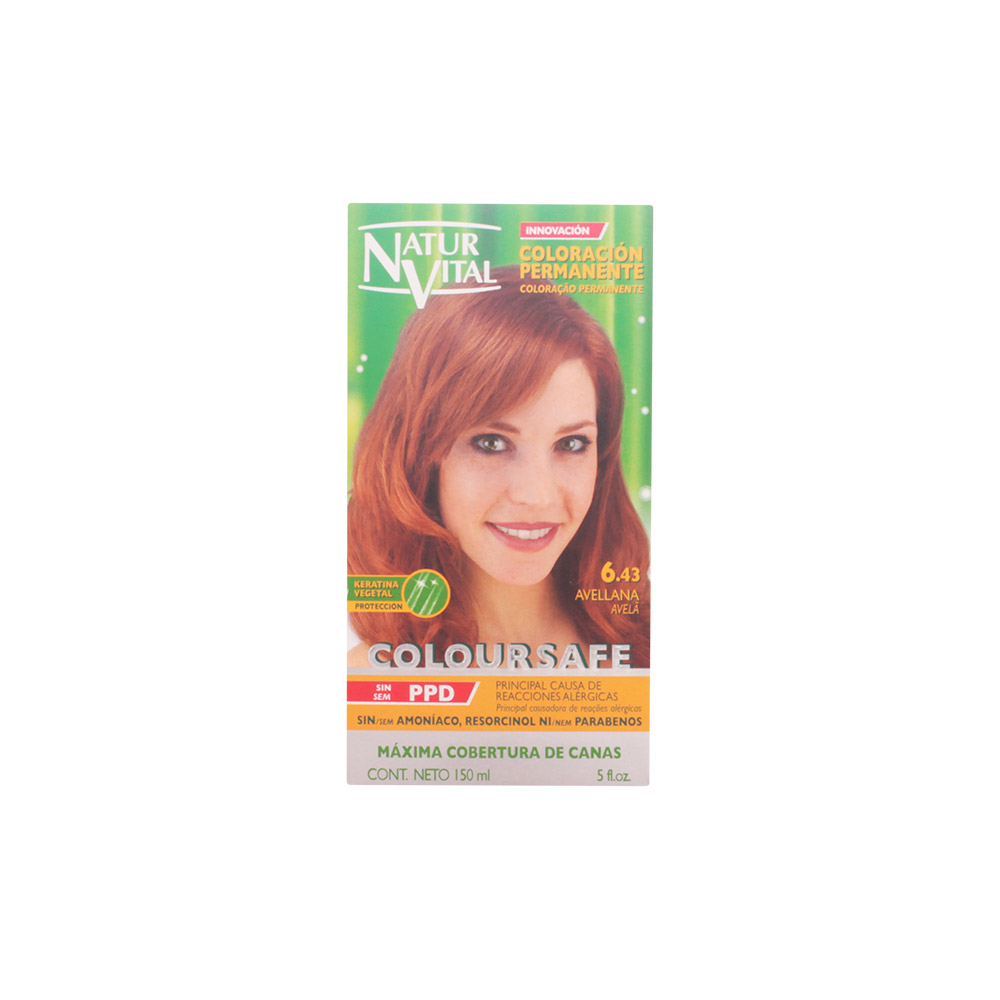 Naturaleza Y Vida Coloursafe Permanent 6,43 Lešnik 150 ml