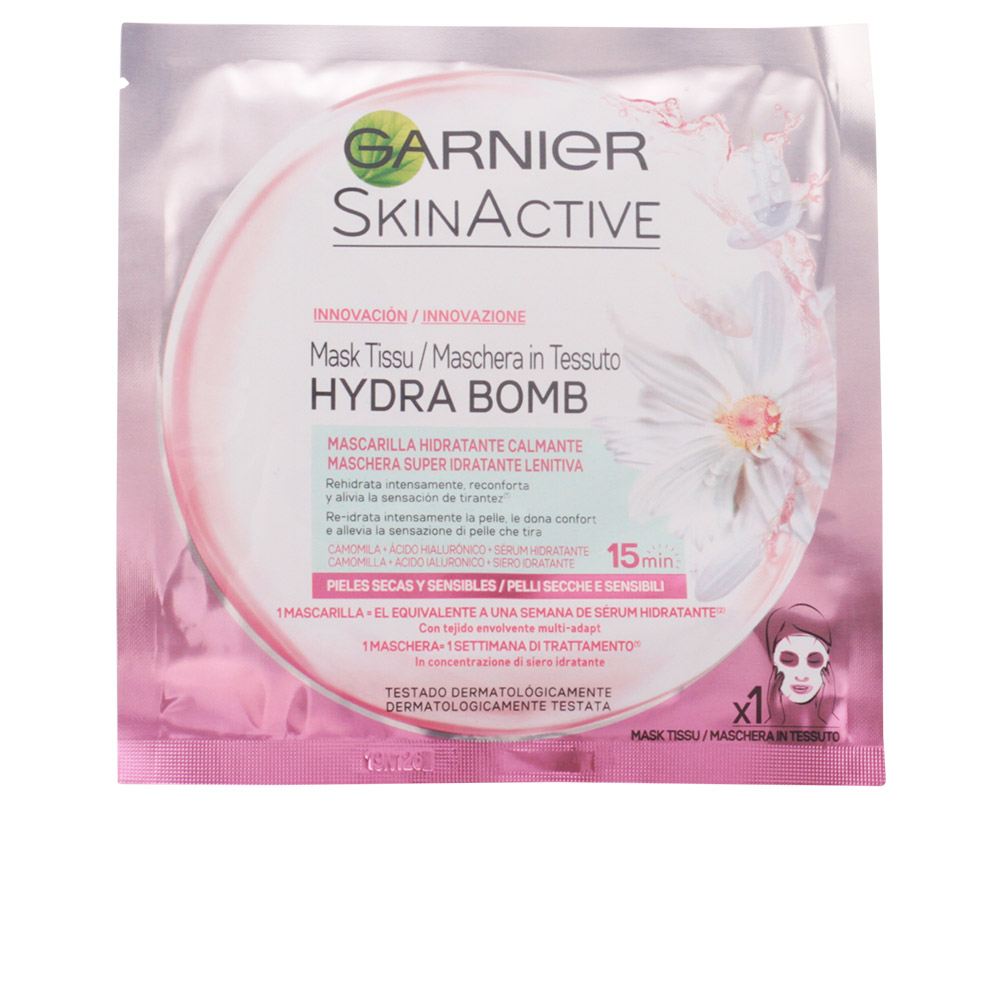 Garnier Skinactive Hydrabomb pomirjujoča vlažilna maska ​​za obraz