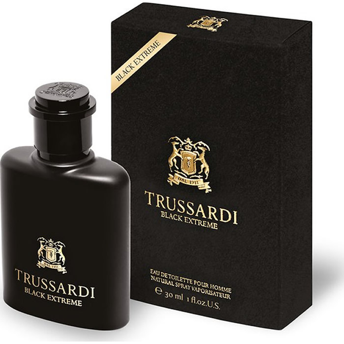 Toaletní voda Trussardi Black Extreme ve spreji 30ml