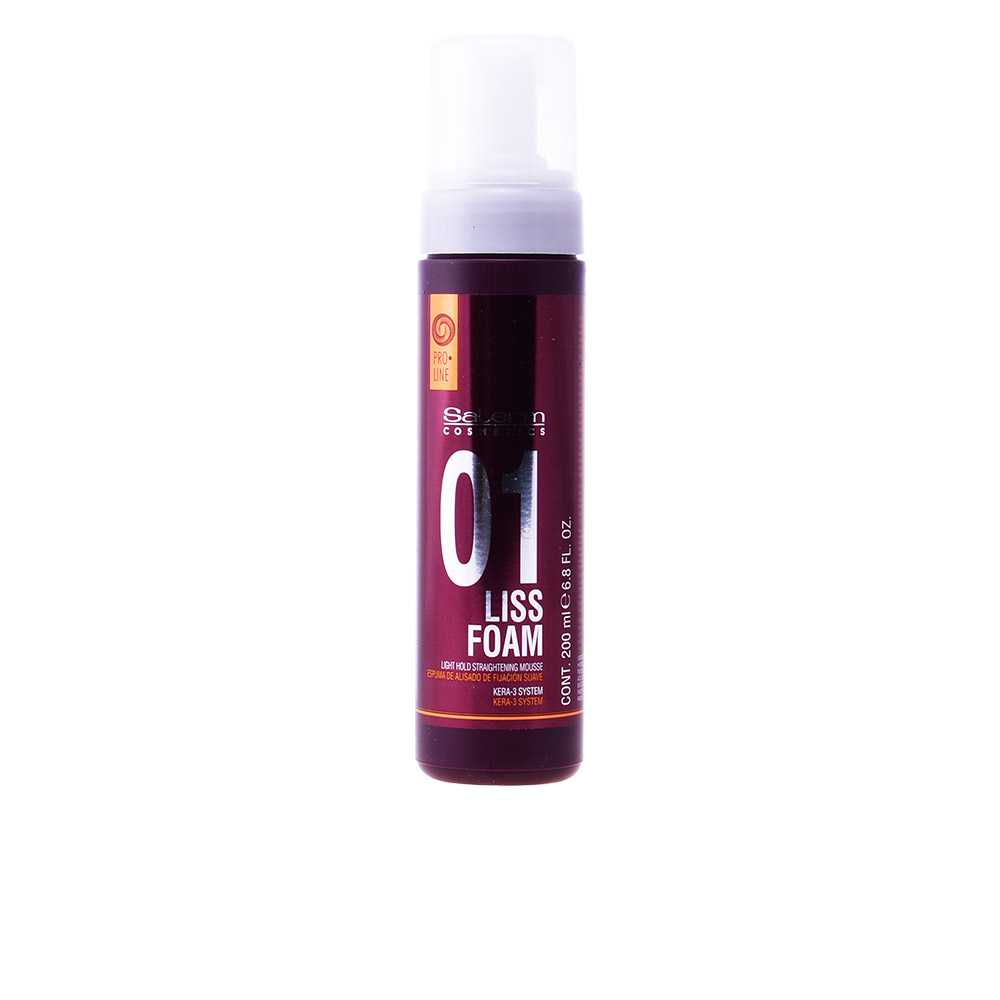 Salerm Cosmetics Liss Foam Light Hold tiesinamieji putėsiai 200ml 
