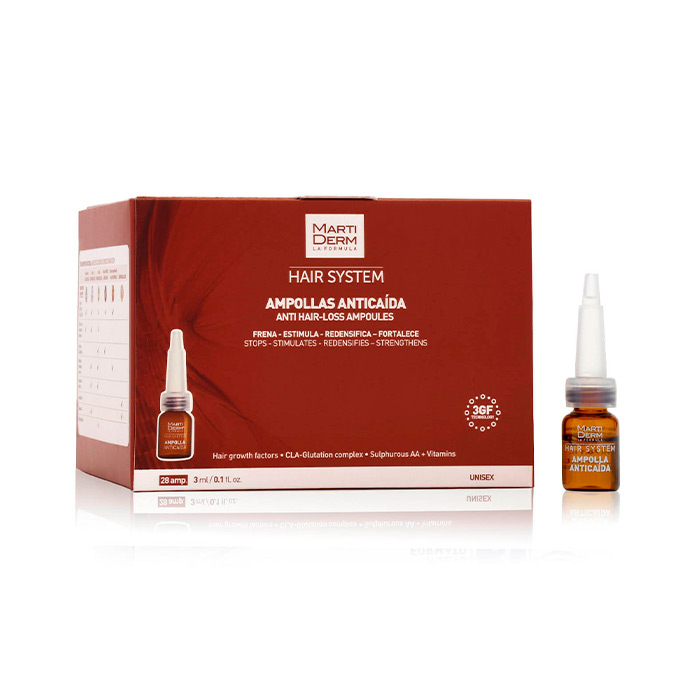 Martiderm Hair System proti vypadávání vlasů 28 ampulí