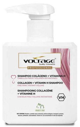 Voltaggio Cosmetici Colágeno Vitamina H Champú 500ml