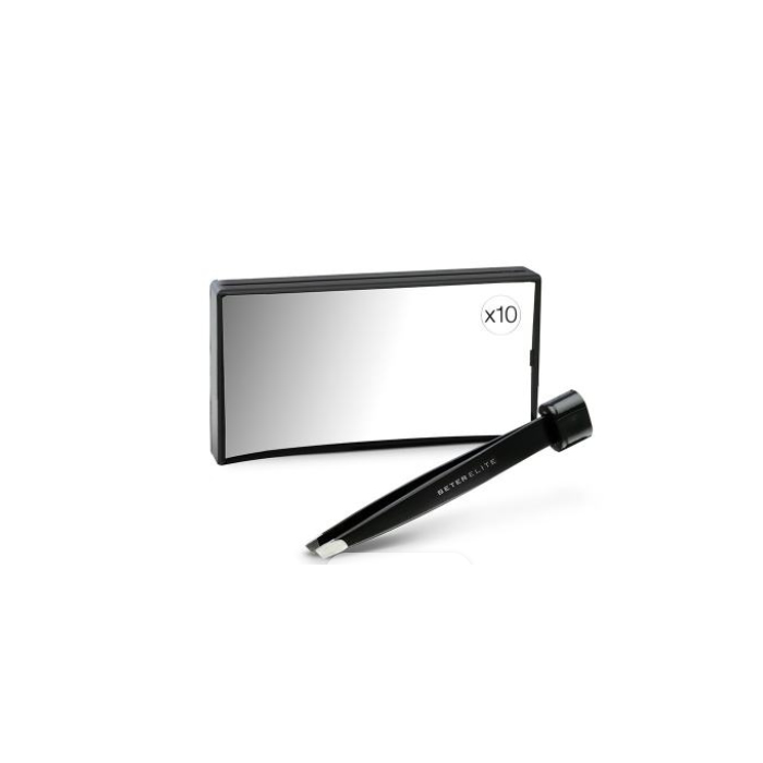 Pravokotno ogledalo Beter Elite X10 s pinceto 