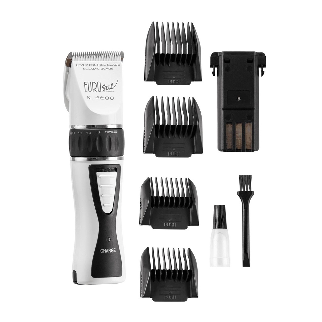 Eurostil Electrica K3600 Ceramico nabíjateľná Maquina Cortapelo Cabello Grey 5w 1un