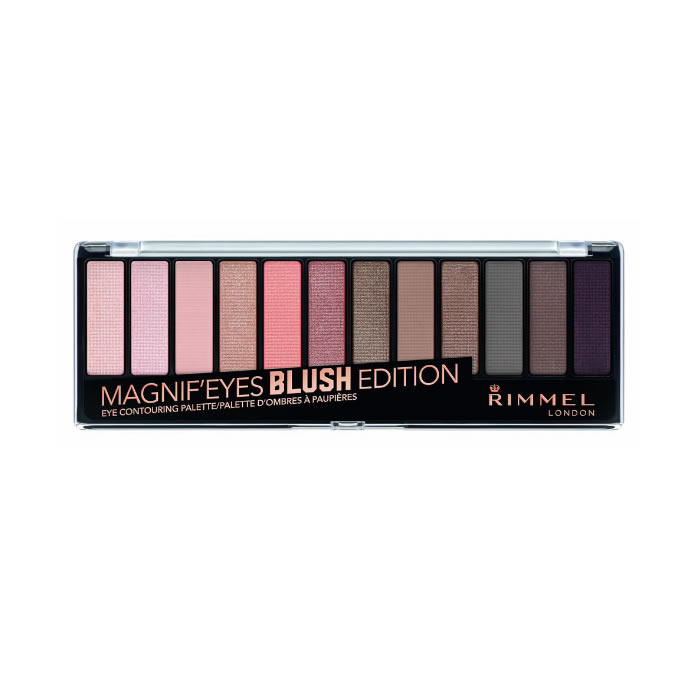 Rimmel Magnif'eyes Paleta Contorno de Ojos Edición Rubor 002