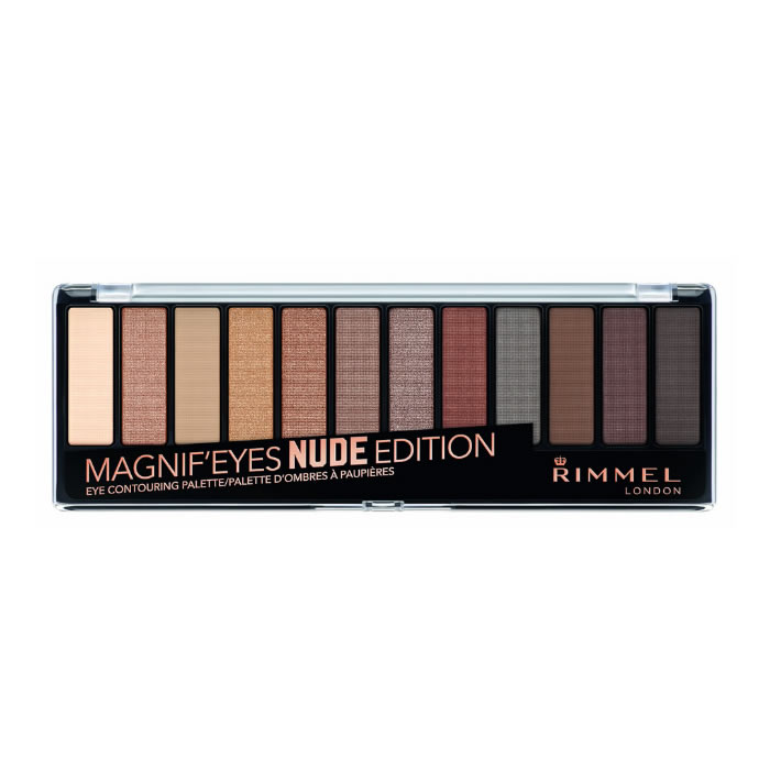 Rimmel Magnif'eyes acu kontūru palete Nude Edition 001