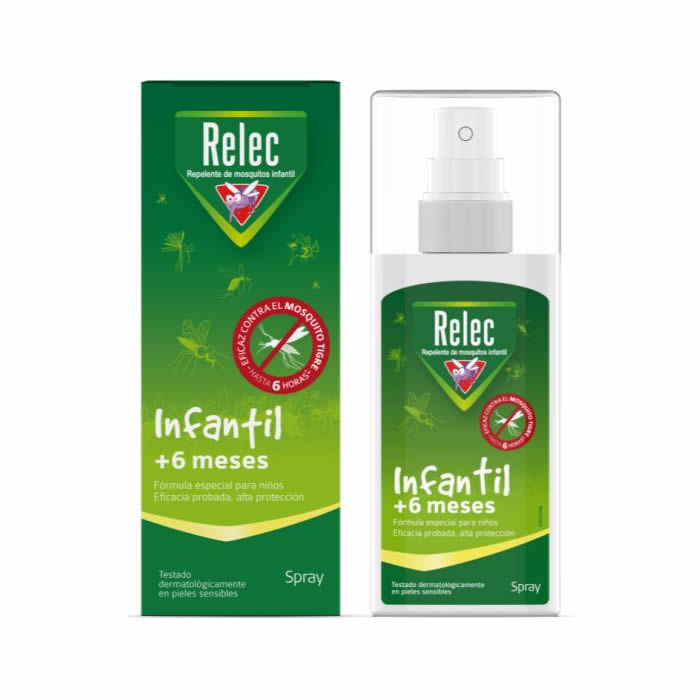 Relec Child + 6 mesecev pršilo proti komarjem 100 ml