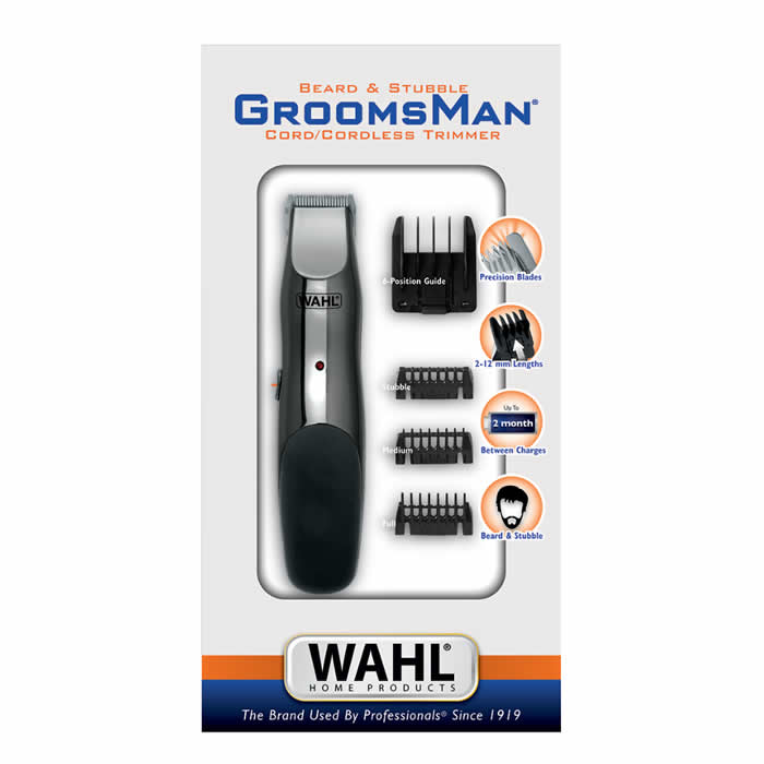 „Wahl Groomsman“ barzdos ir ražienų laidas / belaidis žoliapjovė