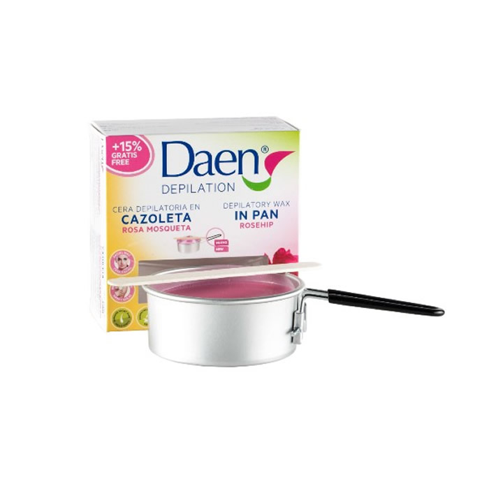 Daen Depilační depilační vosk v pánvi Šípkový 90g