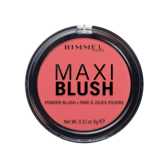 Rimmel London Maxi Blush Pudrowy róż 003 Wild Card 9g